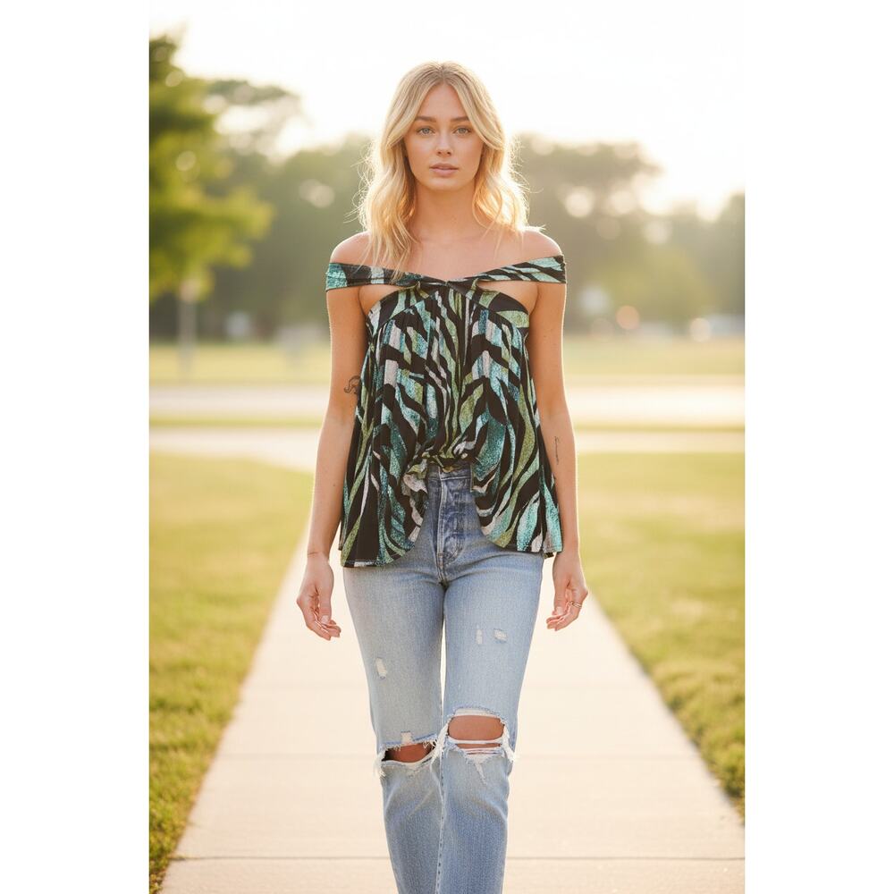 New Free People We The Free Babydoll Milly Tank Top $68 X-Small
